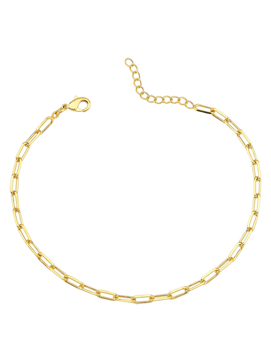 18k Gold Plated Cartier Link