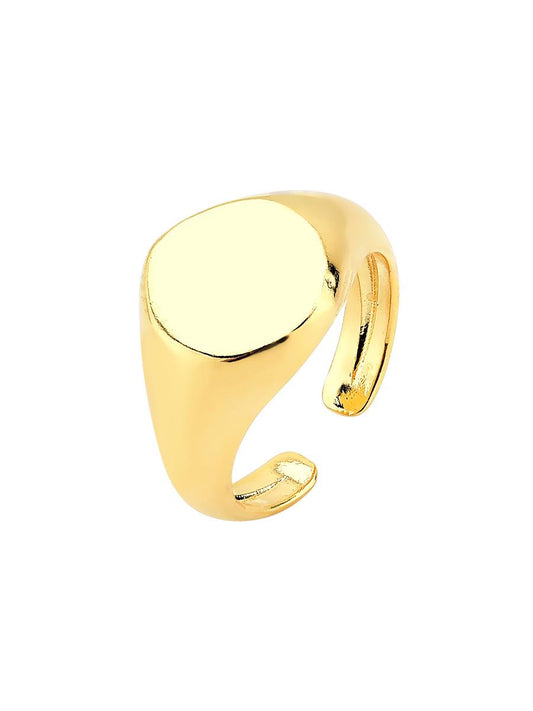 Pinky Ring 18K Gold Plated